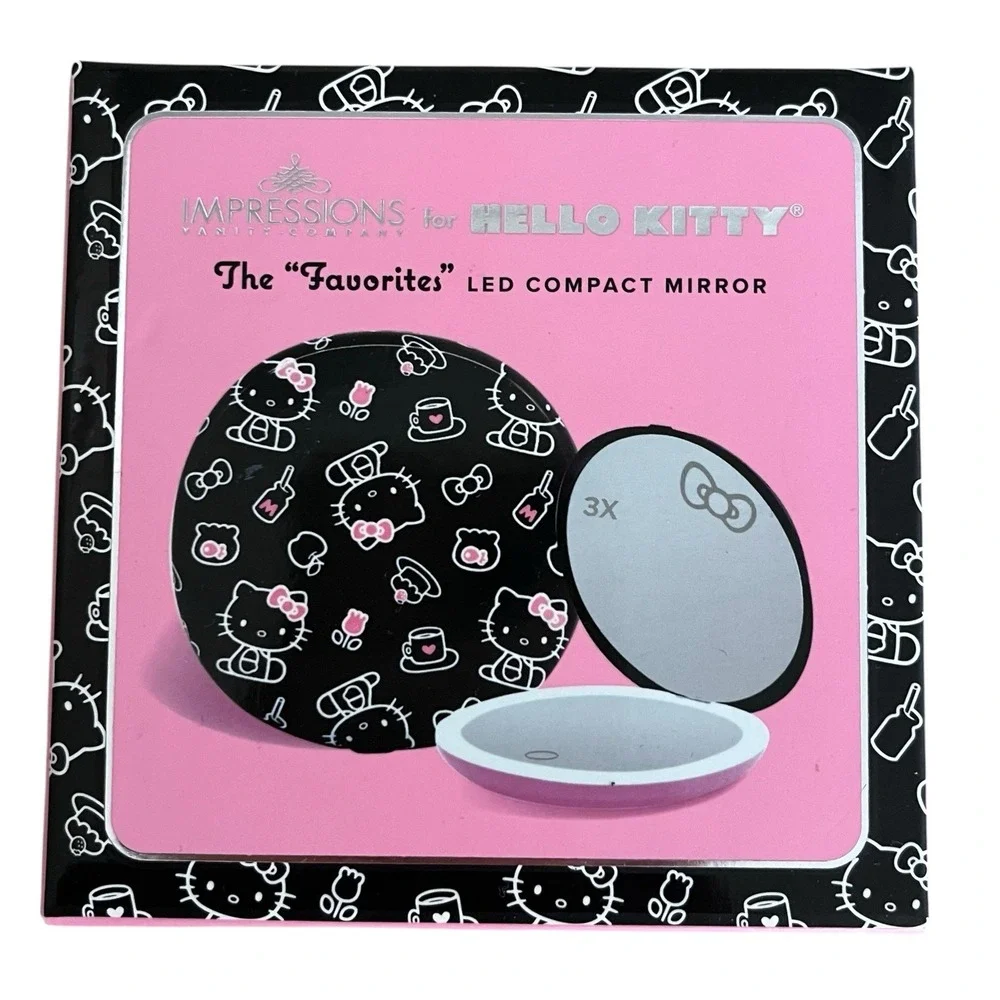 Impressions Vanity‎ Hello Kitty The Favorites Compact Mirror with Light